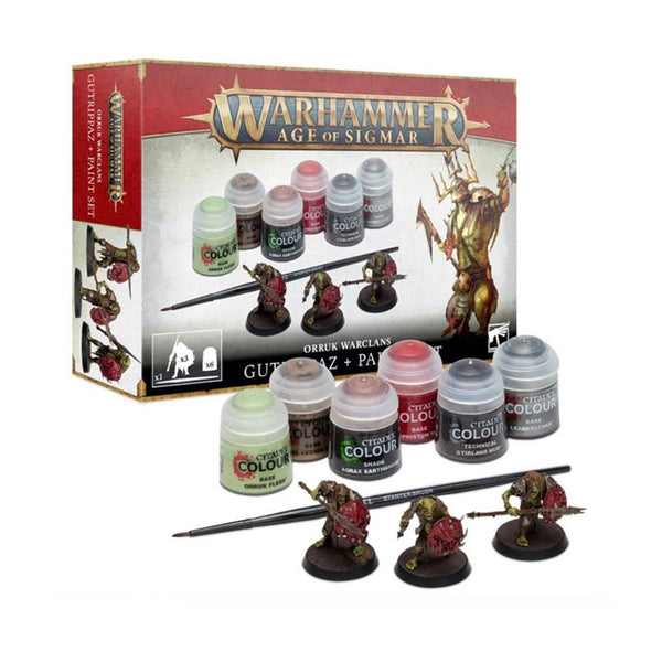 Set de Pintura Zakatripaz Orruk Warhammer Age of Sigmar (1)