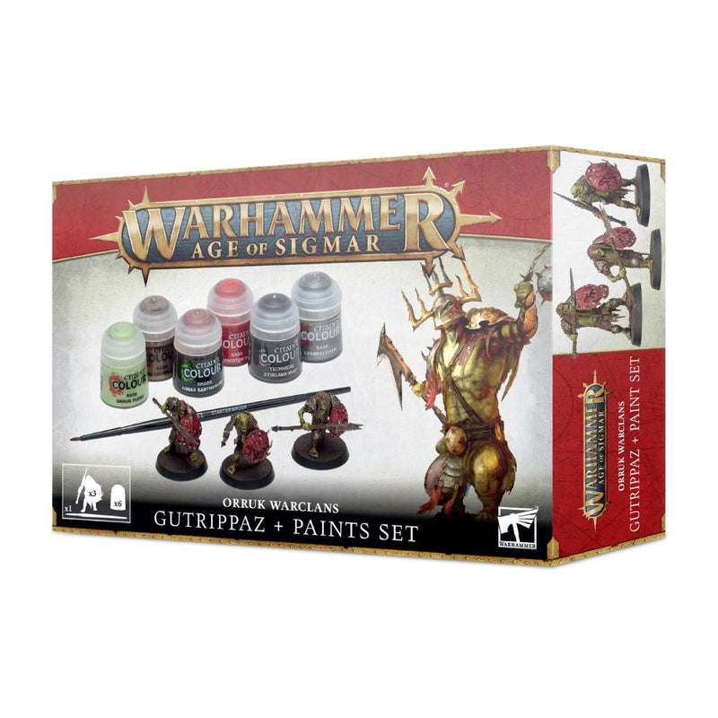 Set de Pintura Zakatripaz Orruk Warhammer Age of Sigmar