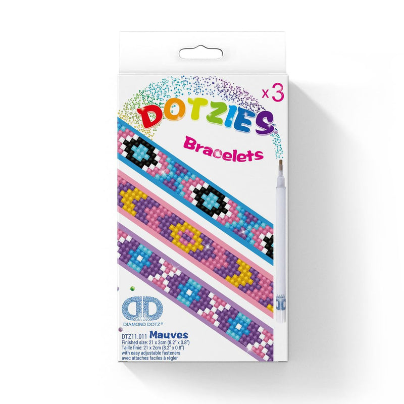 Kit Diamond Painting Pulseras Infantiles Diamond Dotz