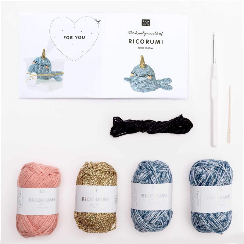 Kit Amigurumi Ballena Ricorumi