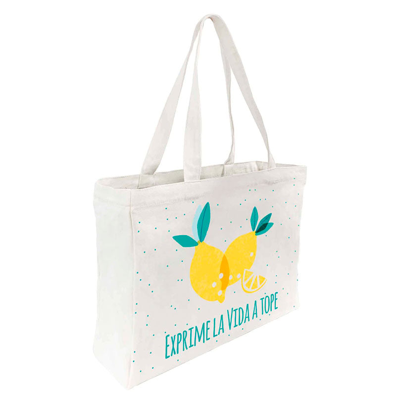 Bolsa Algodón Limones Draeger