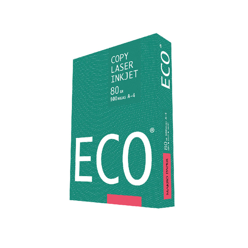 Papel Eco  A4 75 Gr 500H Blanco Campus