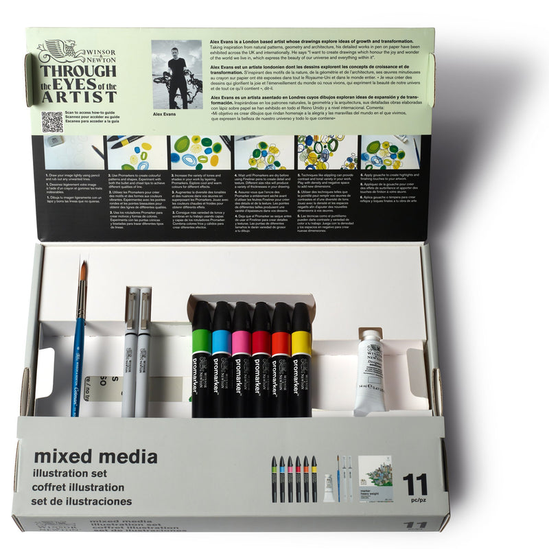 set para dibujar winsor Newton