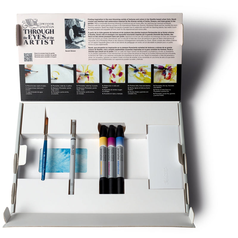 kit de acuarelas profesionales winsor newton