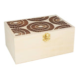 Caja Madera Té Filigrana Colección Boho Artemio