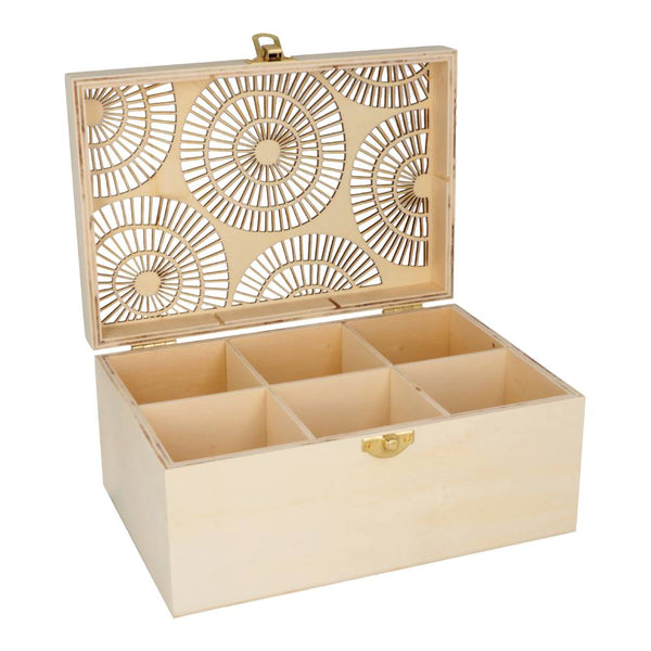 Caja Madera Té Filigrana Colección Boho Artemio (1)