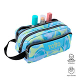 Estuche Escolar Totto Agapec Azul Happy Flow Smile (2)