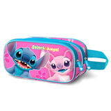 Estuche 3D Lilo y Stitch Rosa Disney