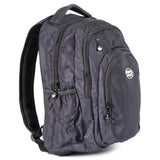 Mochila Multizipper Negro Olas Oceans Wave (1)