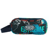 Estuche 3 Cremalleras Extreme Oceans Wave