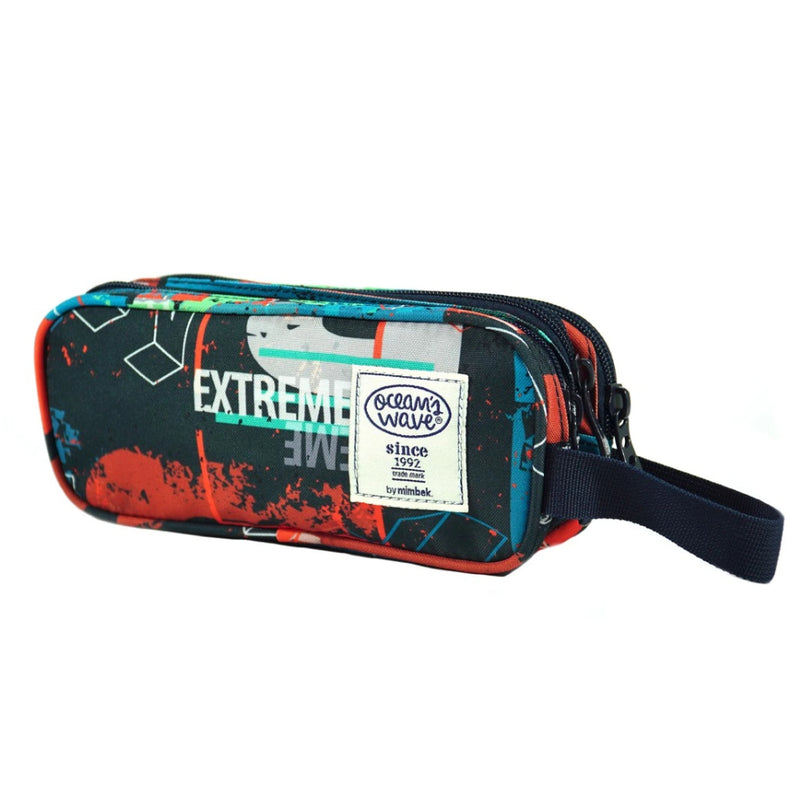 Estuche 3 Cremalleras Extreme Oceans Wave (6)