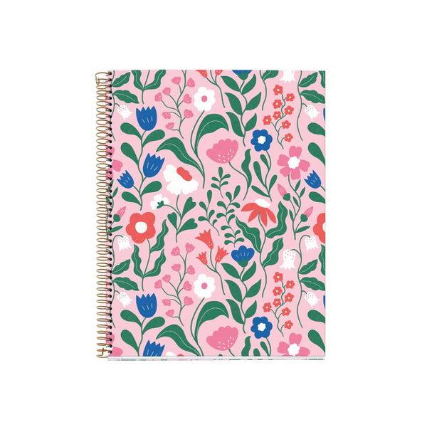 Cuaderno Flores A4 Rayas Tropical Foodie Miquelrius