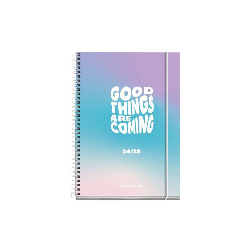 Agenda Escolar 2024-2025 Semana Vista School Write Good Things Are Coming