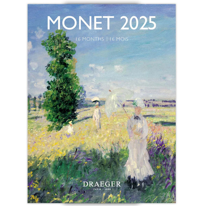 Calendario Pequeño 2025 Monet Draeger