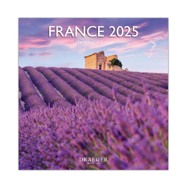 Calendario Grande 2025 Francia Draeger