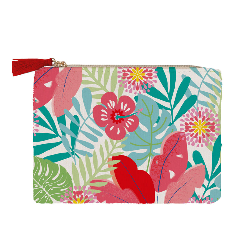 Monedero Flores Tropicales Draeger