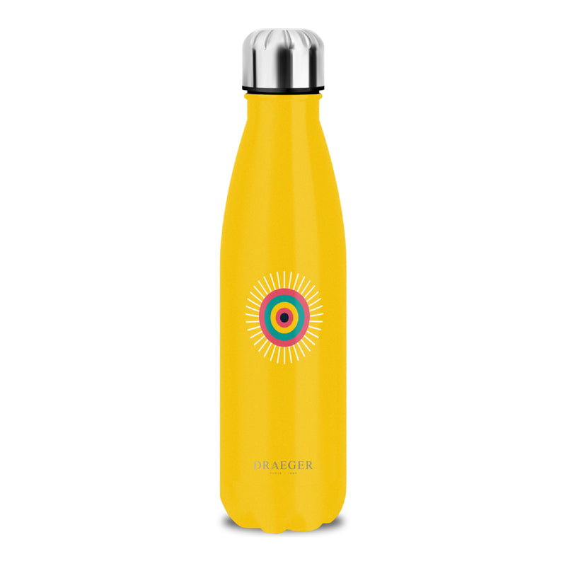 Botella Acero Inoxidable Amarillo Sol Draeger