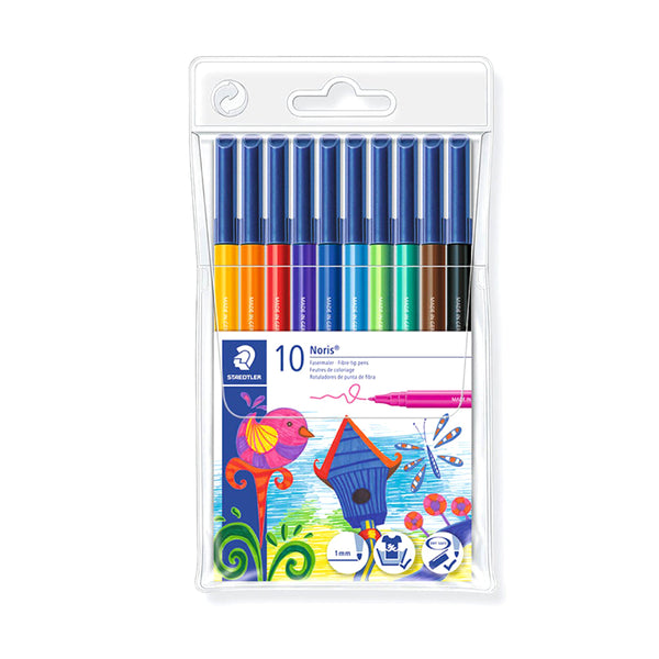 Set 10 Rotuladores Colores Surtidos Noris Staedtler