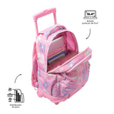 Mochila Escolar Totto con Ruedas Rosa Margaly (3)