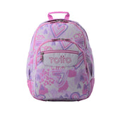 Mochila Escolar Totto Reforzada Rosa Amalia