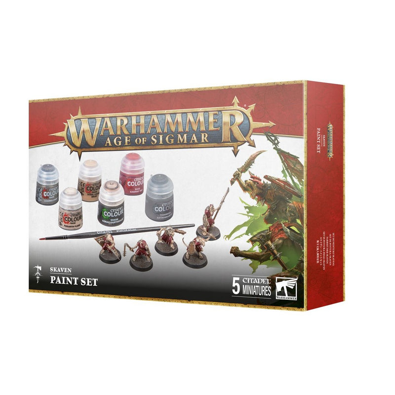 Warhammer Age Of Sigmar Skaven Set Pintura