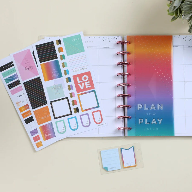 Accesorios Happy Planner Rainbow Brights