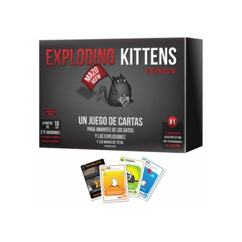 Exploding Kittens Edición NSFW