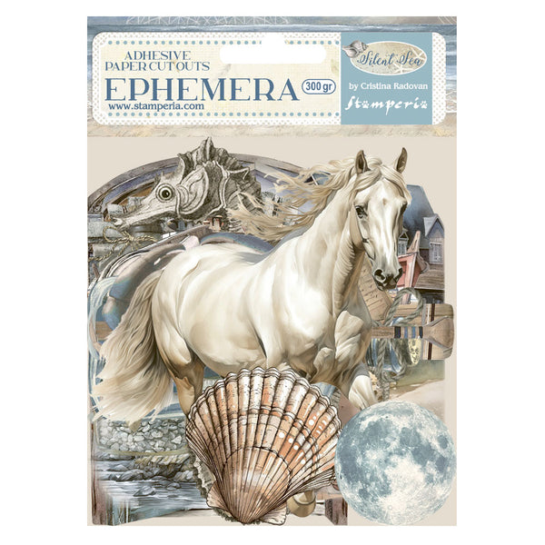 Pegatinas Ephemera Silent Sea Stamperia