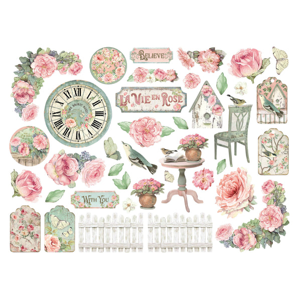 Die Cuts House of Roses Stamperia