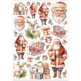 Papel de Arroz A4 All You Need For Christmas Stamperia