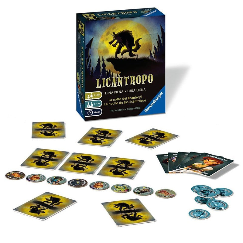 licántropo luna llena juego de mesa