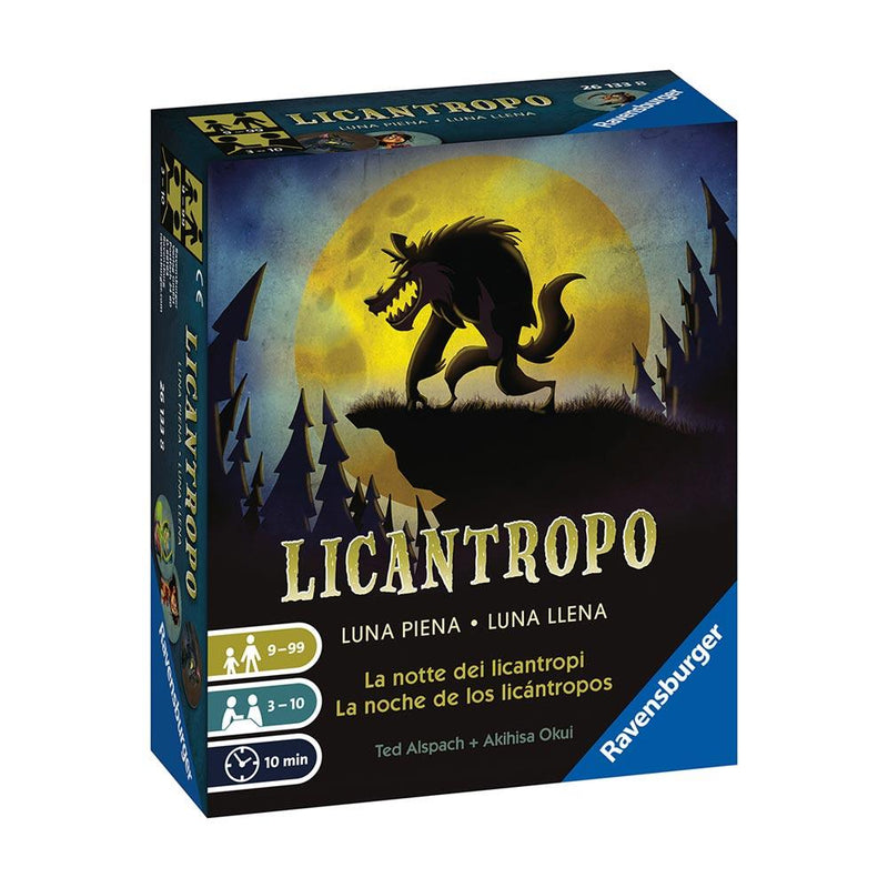 licántropo juego de mesa luna llena