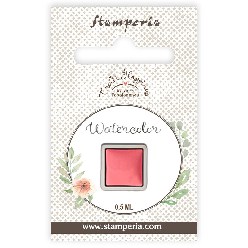 acuarela rosa stamperia create happiness 0,5 ml