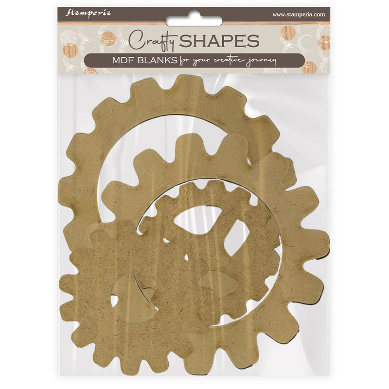 Crafty Shapes Engranajes Stamperia