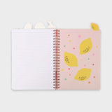 cuaderno A4 Tropical rosa de layers of