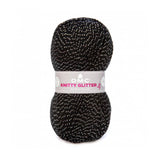 Ovillo Purpurina Negro Knitty 4 Glitter DMC