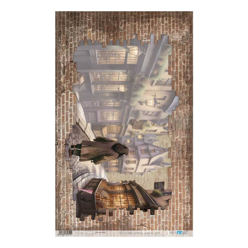 Papel de Arroz 54x33 cm Wizarding Adventure III Papers For You