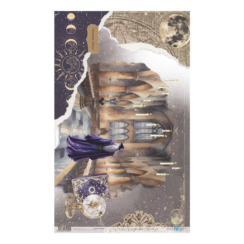 Papel de Arroz 54x33 cm Wizarding Adventure III Papers For You