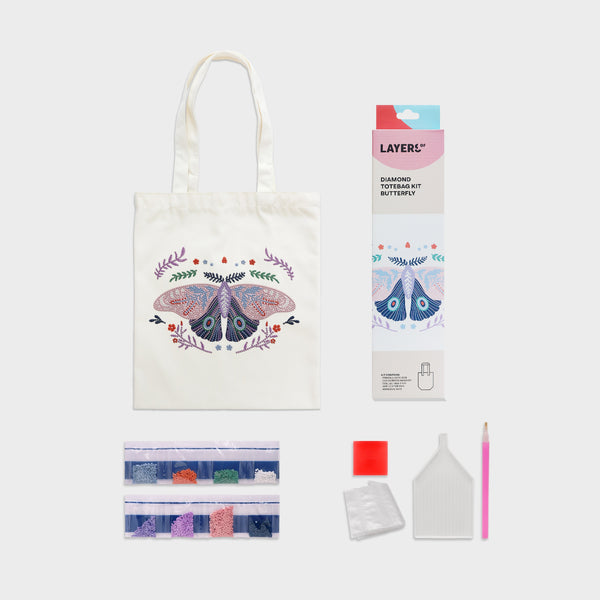 Kit Diamond Tote Bag Layers Of