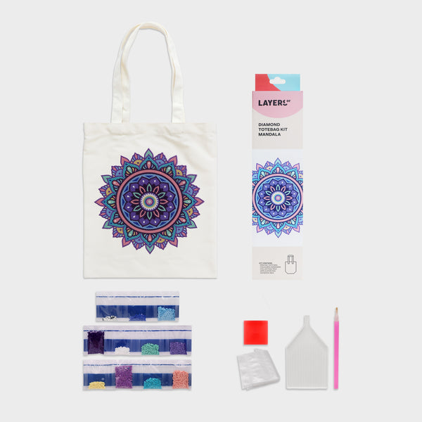 Kit Diamond Tote Bag Layers Of