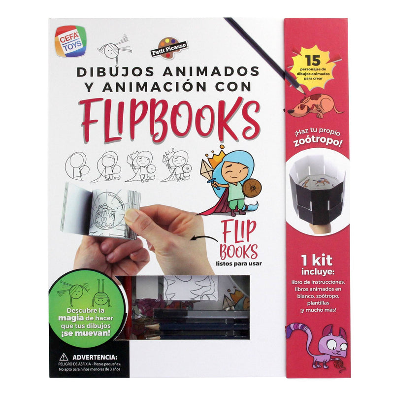 Kit Dibujos Animados Petit Picasso Cefa Toys