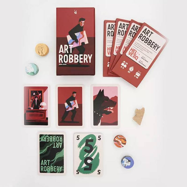 juegos de cartas divertidos art robbery