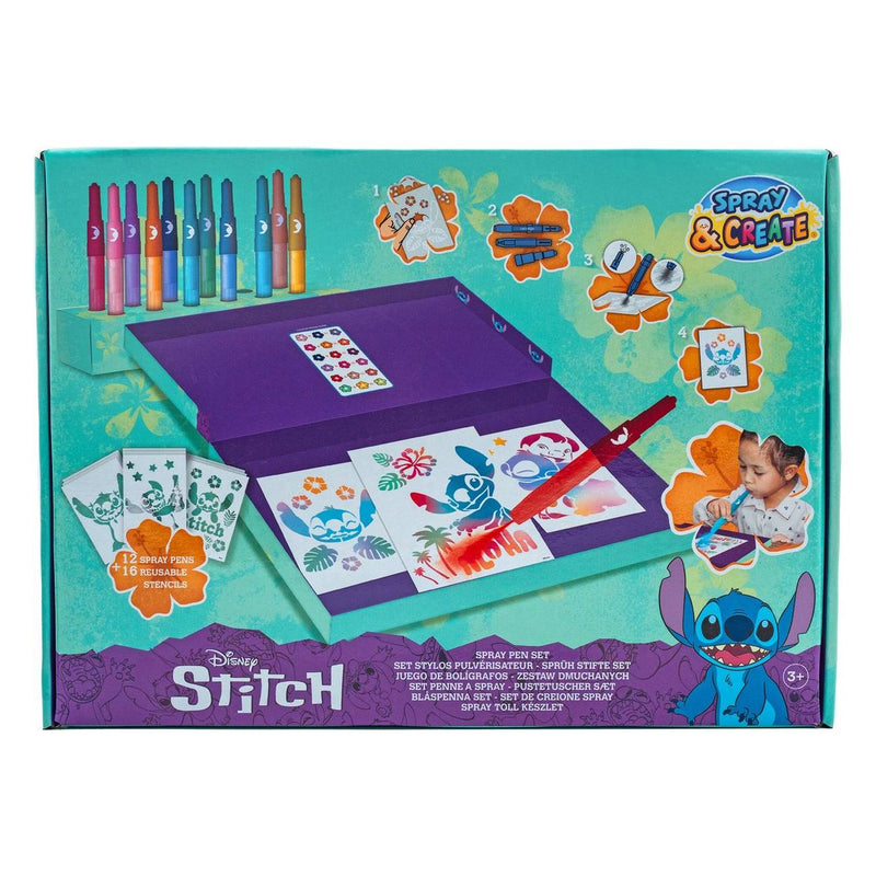 set de rotuladores disney stitch aerografo