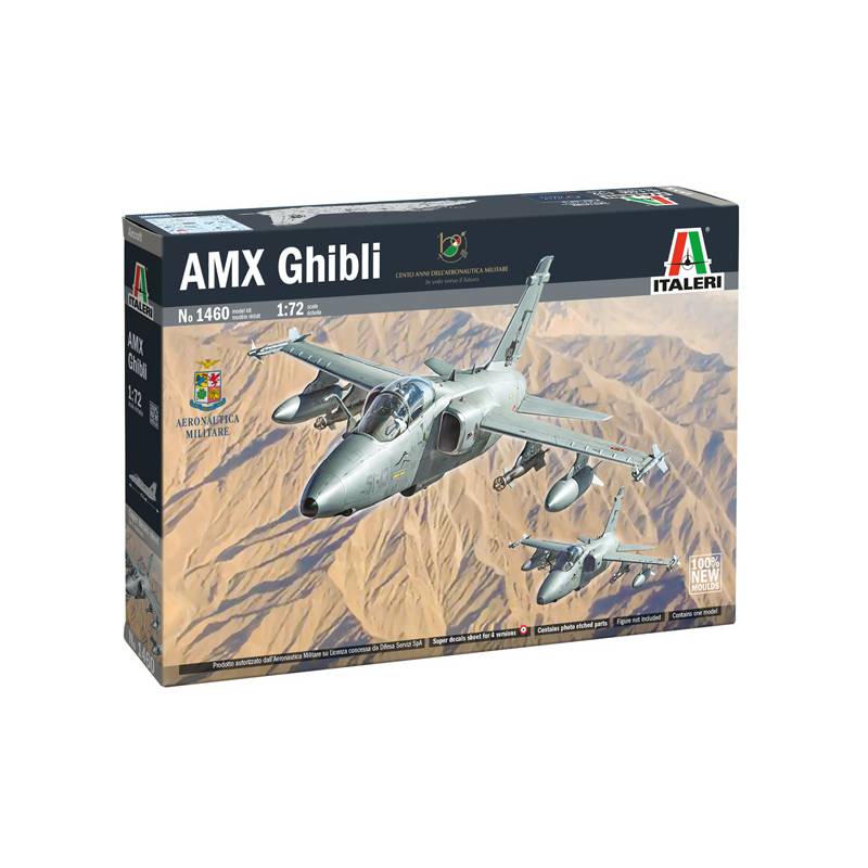 Maqueta Avión AMX Ghibli Italeri