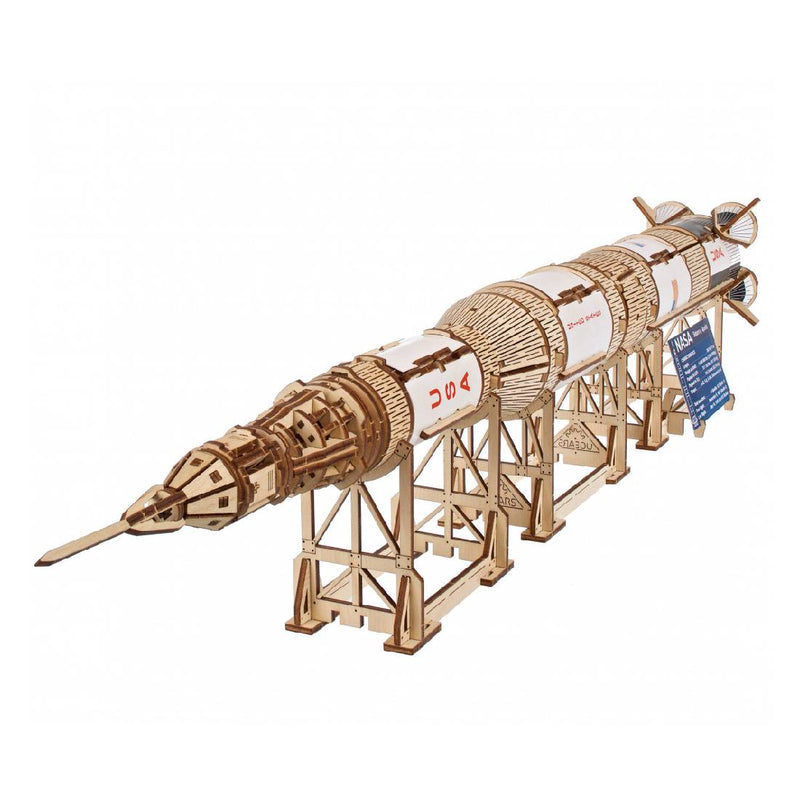 Maqueta de madera Ugears NASA Cohete Saturno V