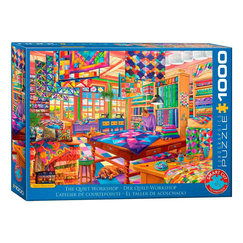 puzzle de 1000 piezas quilt workshop eurographics