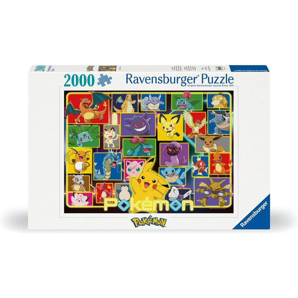 Puzzle 2000 Piezas Pokémon Iluminado Ravensburger