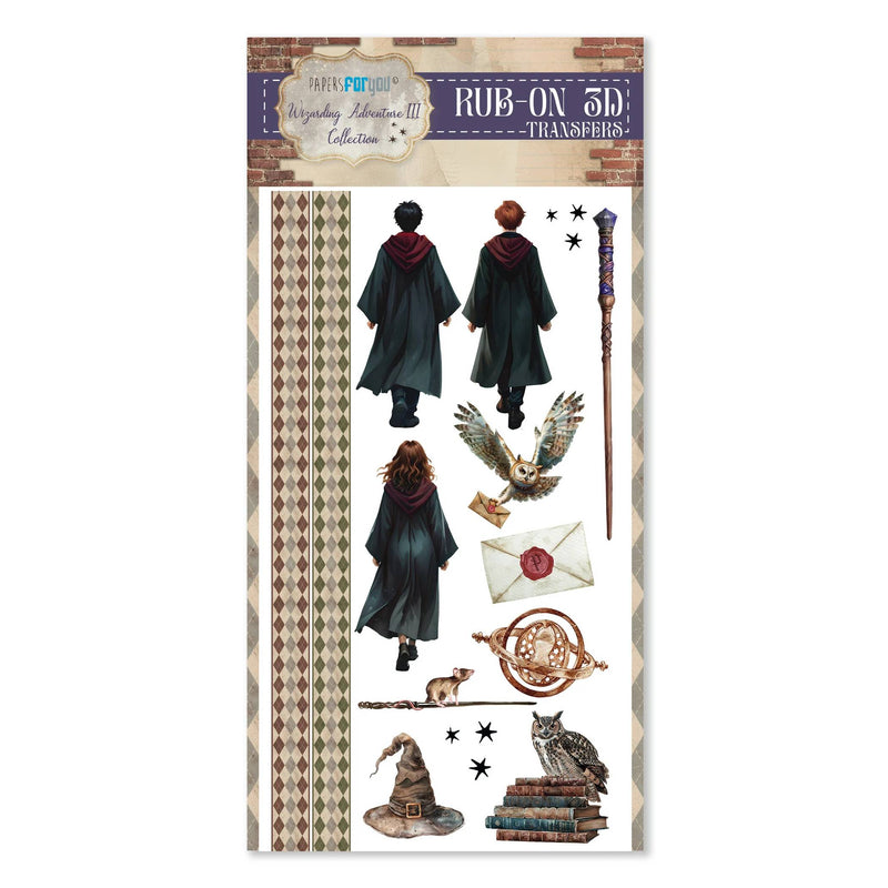 rub ons harry potter scrap 