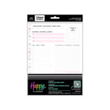 Recambio 40 Hojas Daily Check-In Happy Planner