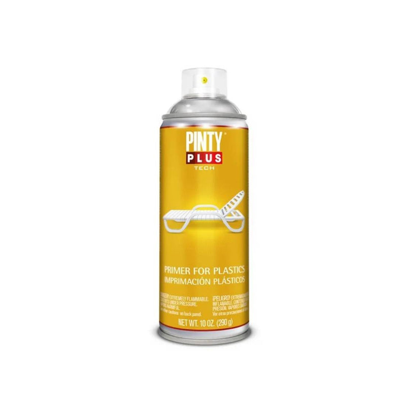 Imprimación Transparente para Plásticos en Spray 520cc Pintyplus Tech